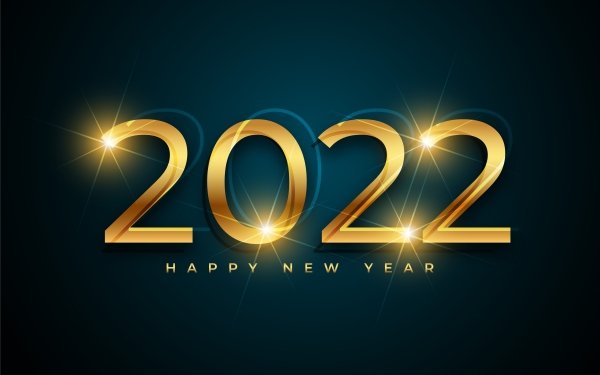 Holiday New Year 2022 Happy New Year HD Wallpaper | Background Image