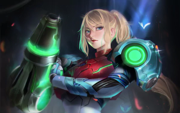 Samus Aran video game Metroid HD Desktop Wallpaper | Background Image
