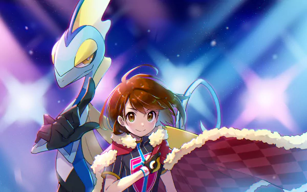 Gloria (Pokémon) Inteleon (Pokémon) Anime Pokemon HD Desktop Wallpaper | Background Image