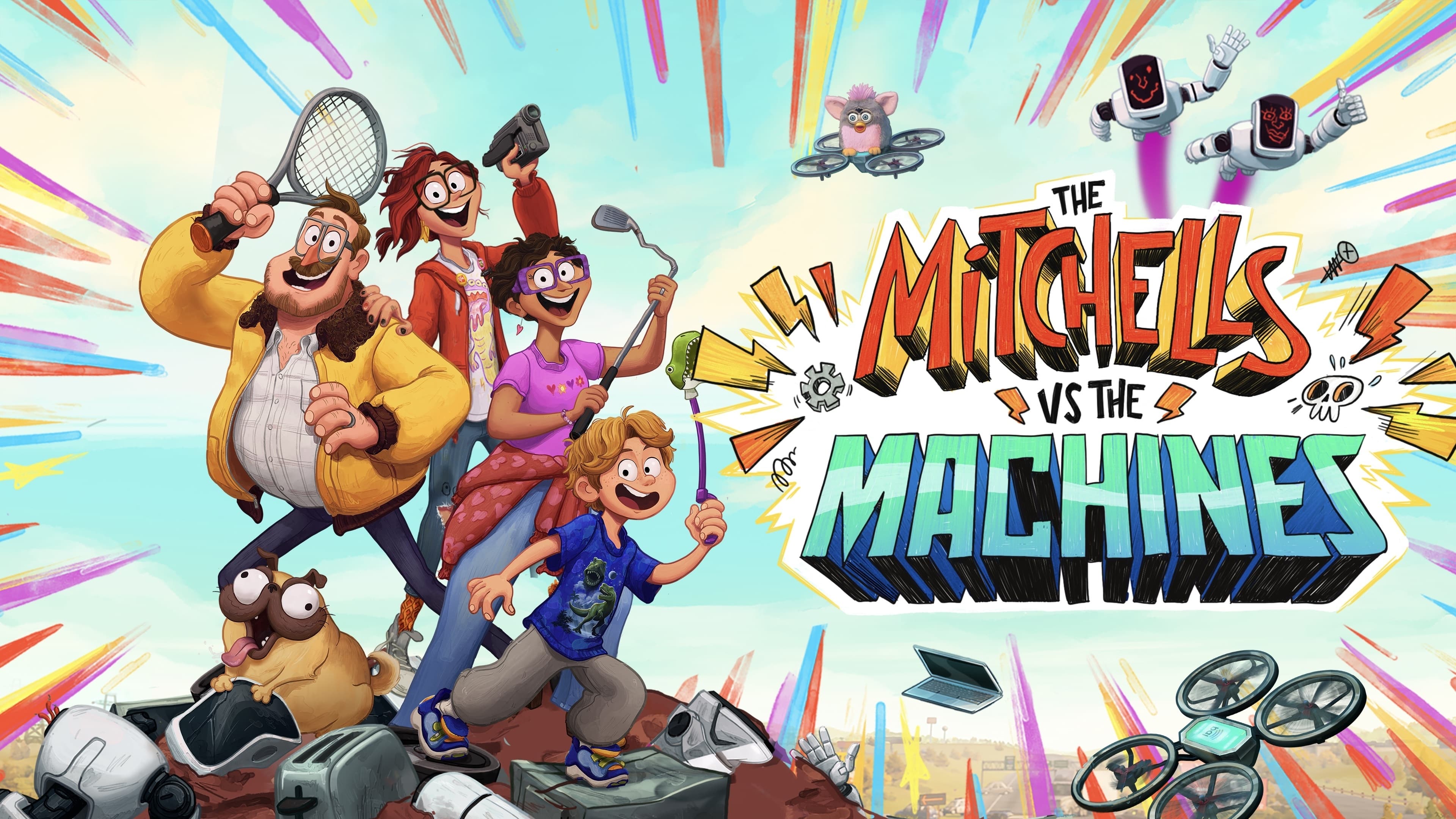 Movie The Mitchells vs. The Machines HD Wallpaper | Background Image