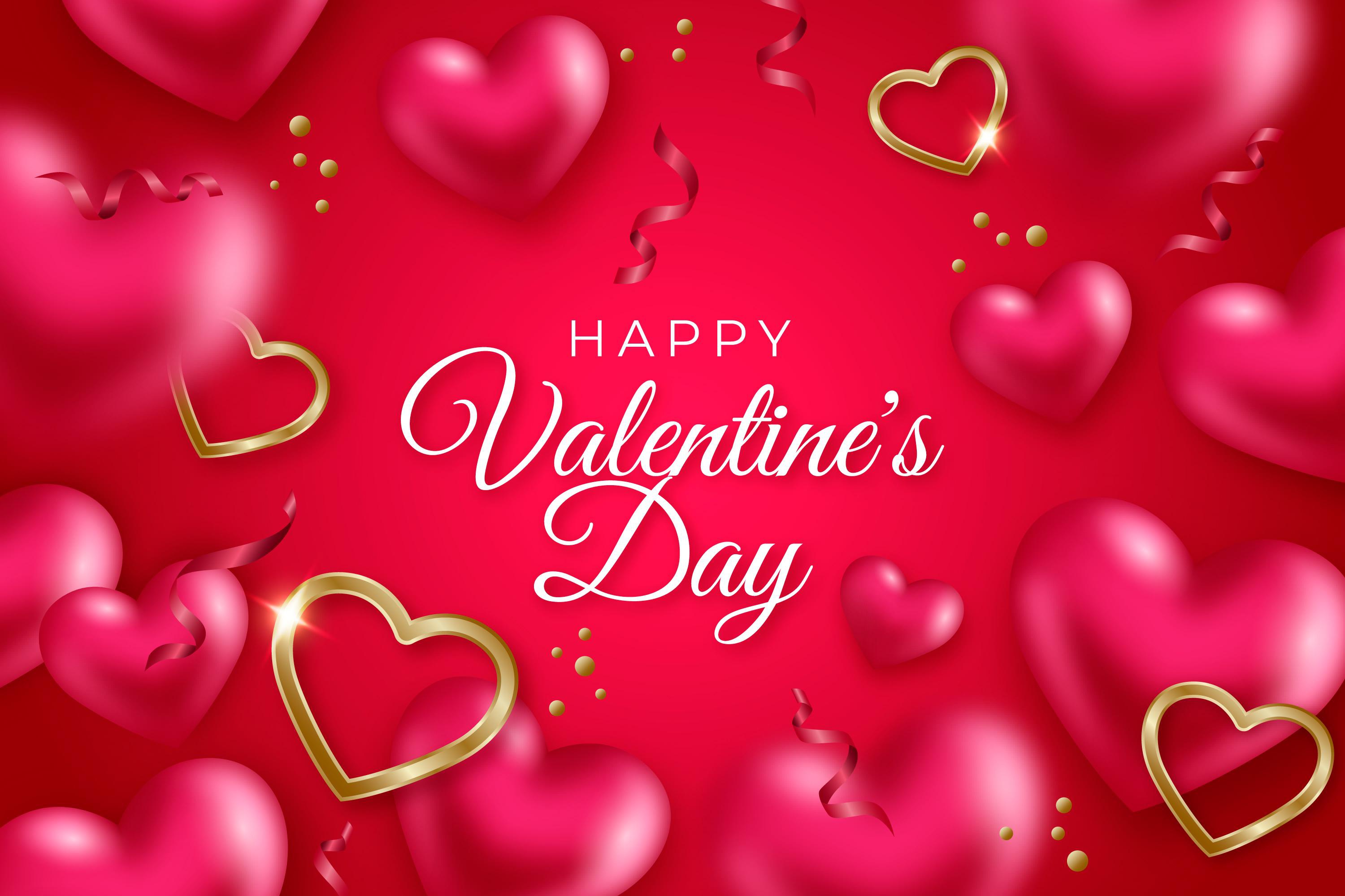 Download Happy Valentine's Day Heart Romantic Love Holiday Valentine's ...