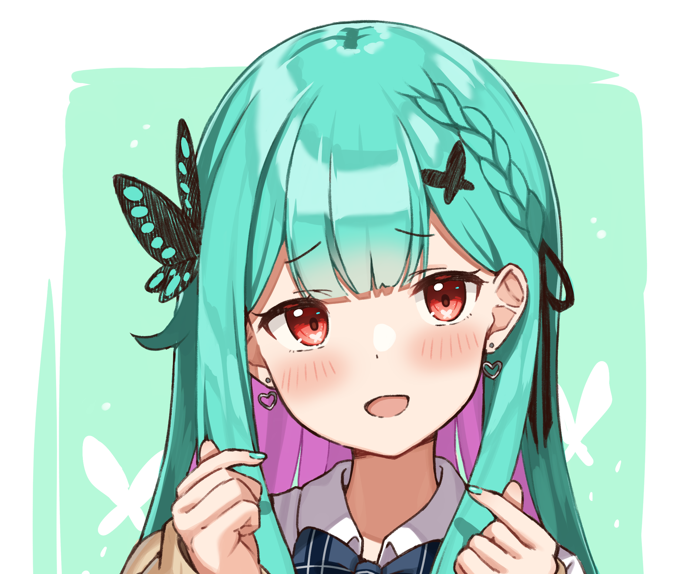 Download Hololive Uruha Rushia Anime Virtual Youtuber HD Wallpaper