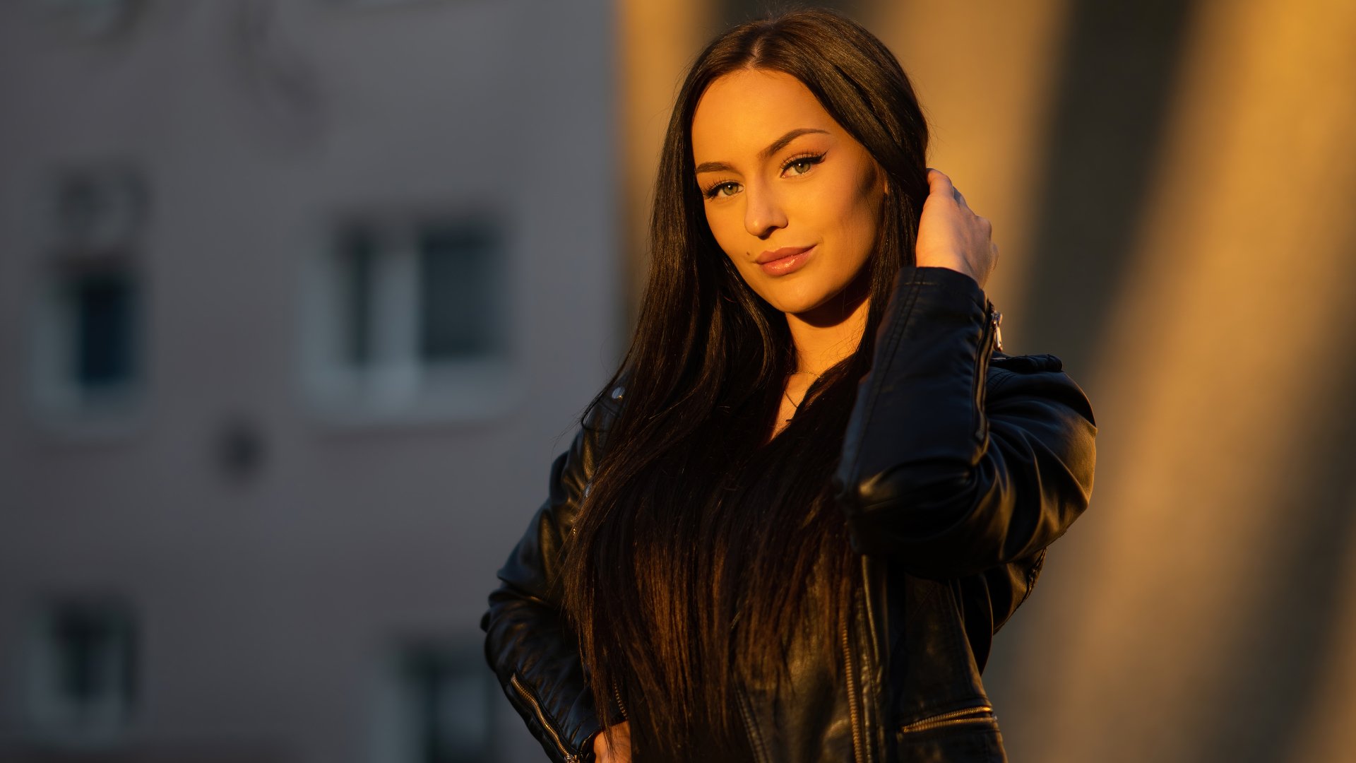 Download Black Hair Woman Model 4k Ultra HD Wallpaper by M. Ecker