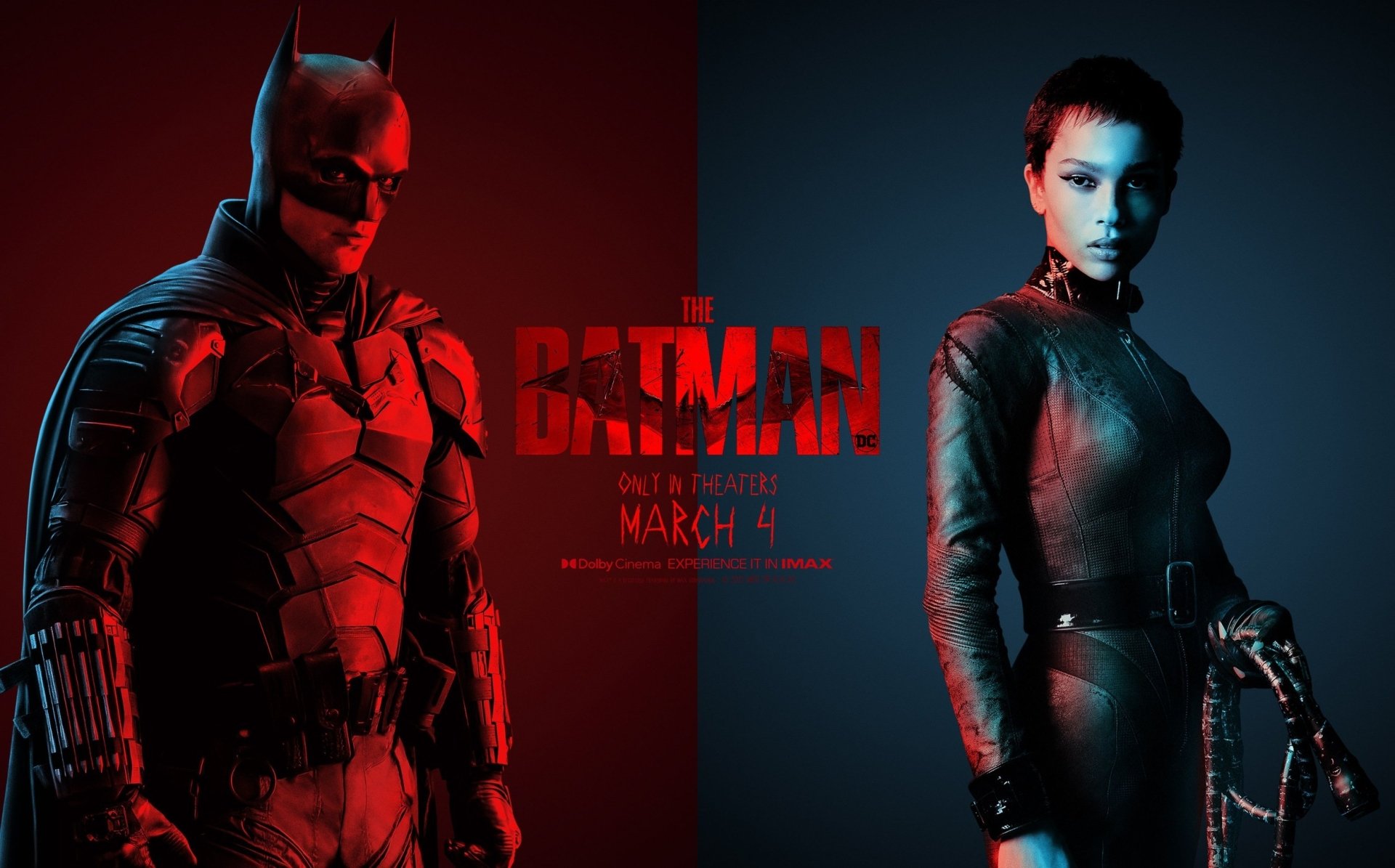 Download Zoë Kravitz Robert Pattinson Catwoman Batman Movie The Batman HD Wallpaper