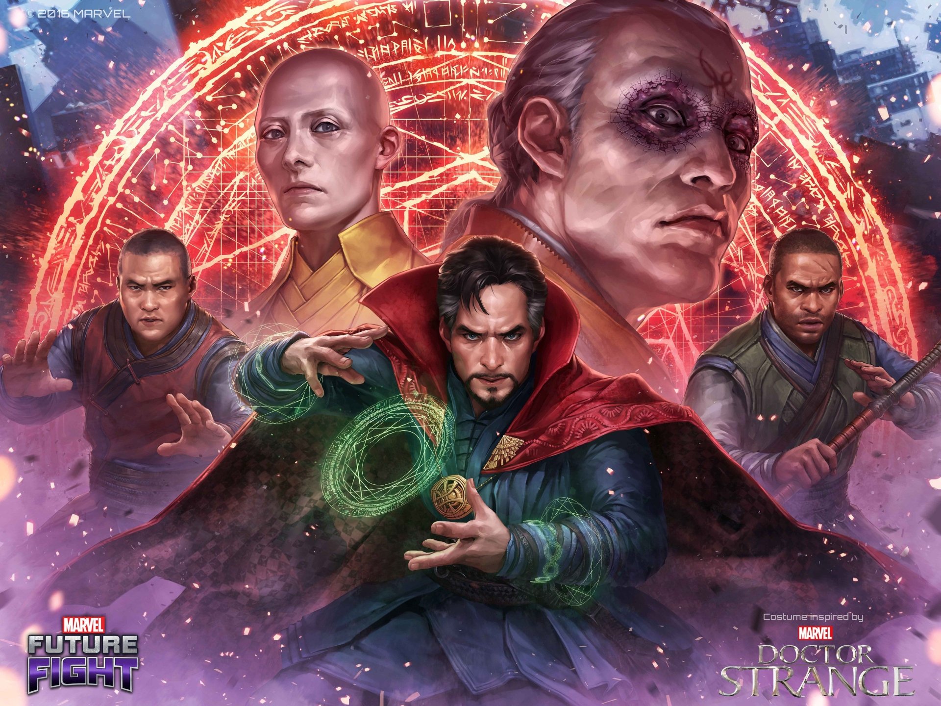 Download Kaecilius Doctor Strange Wong Marvel Comics Doctor Strange Video Game Marvel 