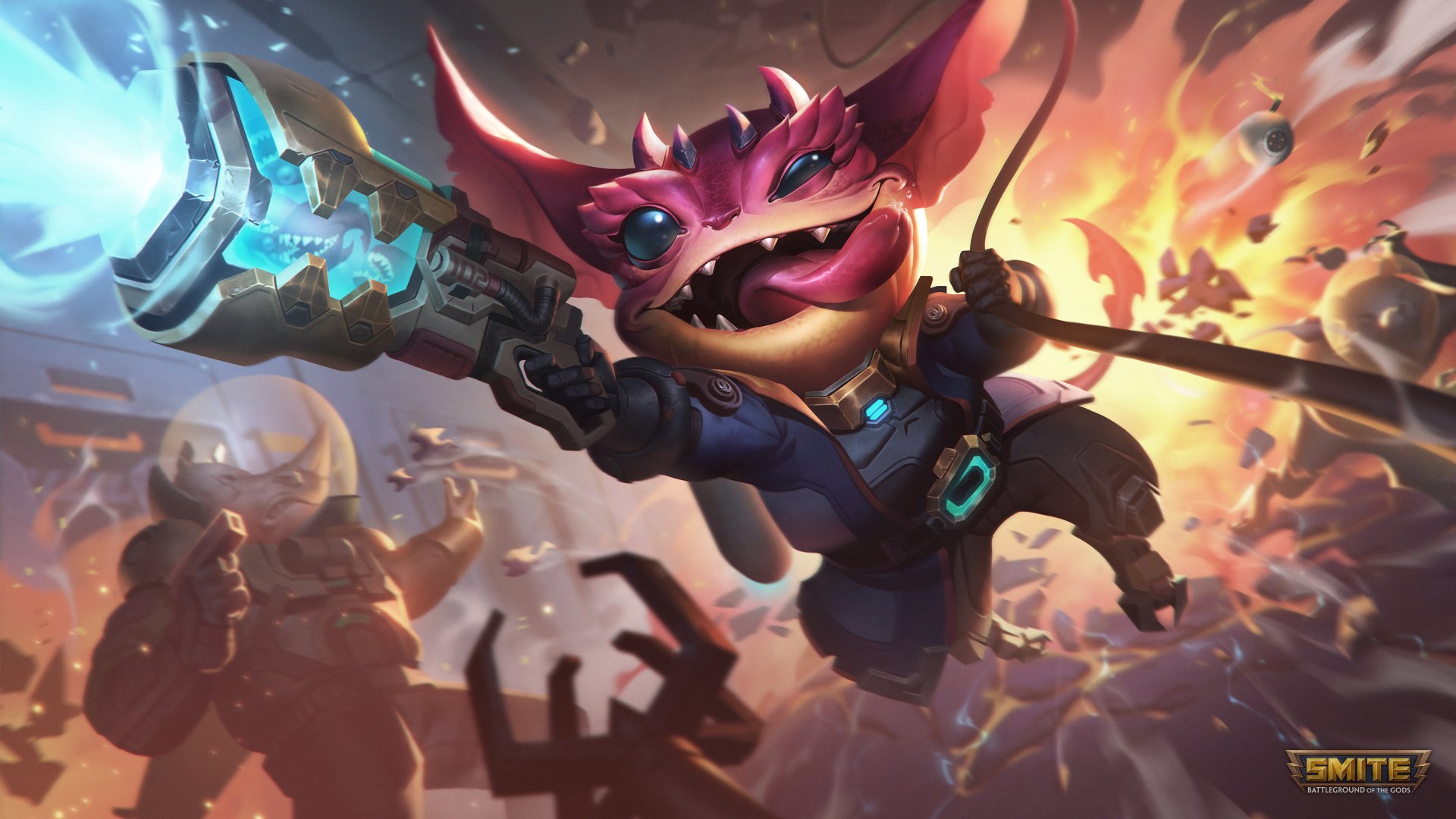 Download Danzaburou (Smite) Video Game Smite 4k Ultra HD Wallpaper