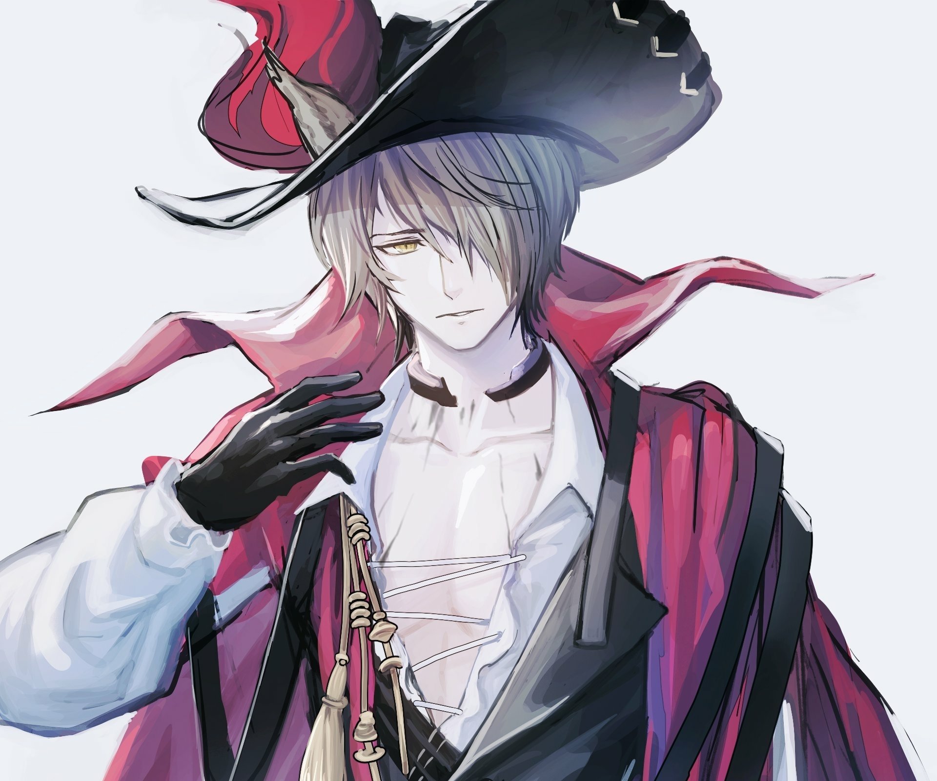 Download Phantom (Arknights) Video Game Arknights HD Wallpaper