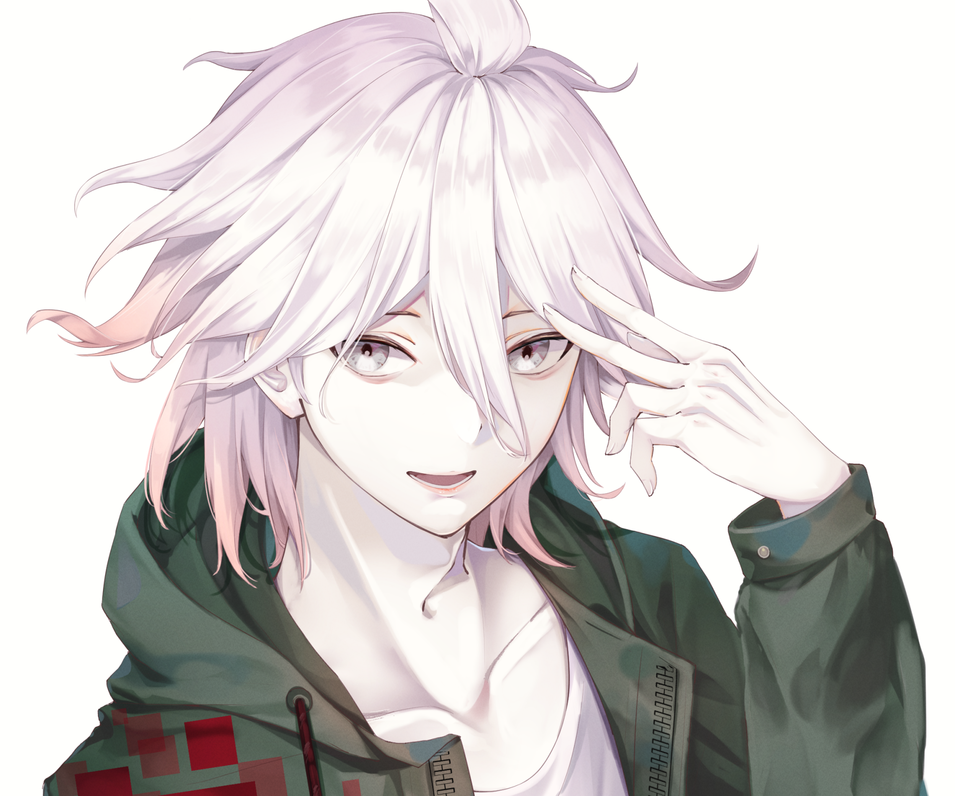 Download Nagito Komaeda Video Game Danganronpa 2: Goodbye Despair HD Wallpaper