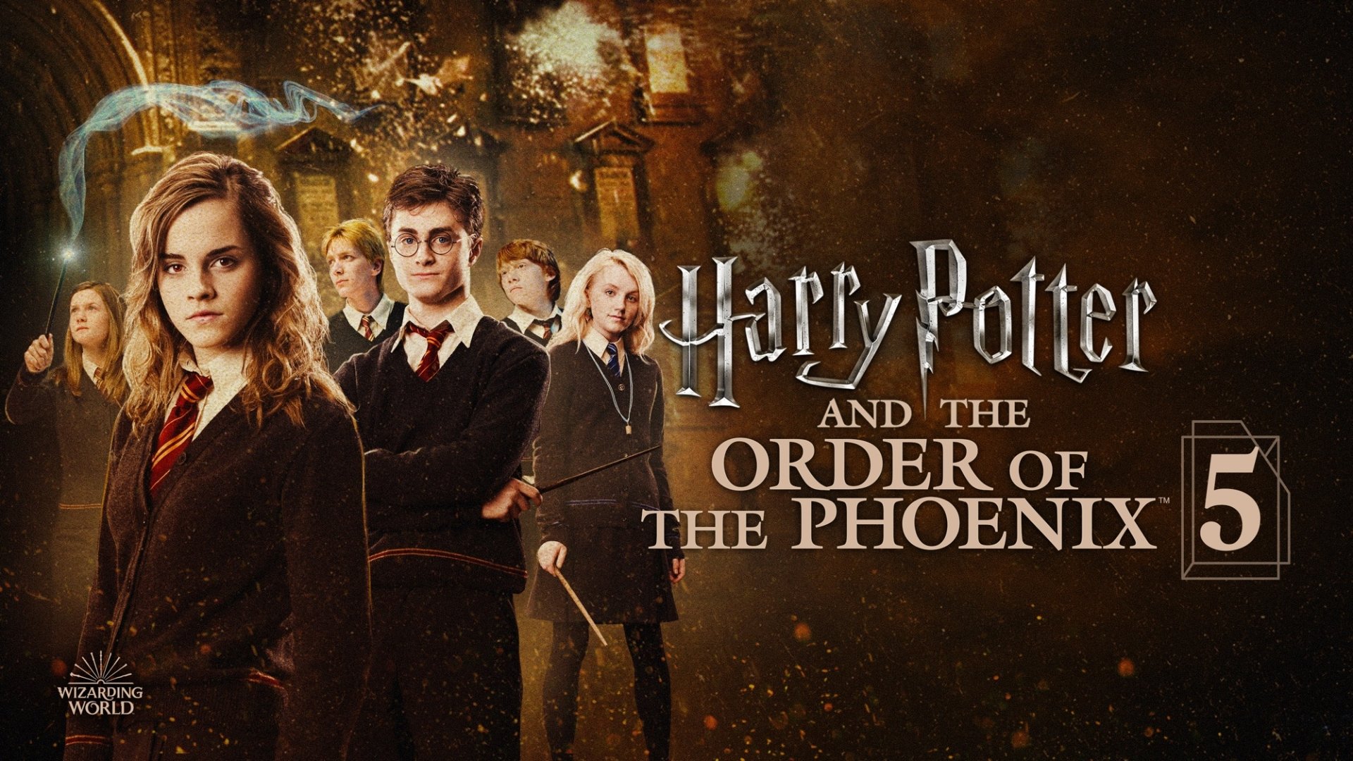 Download Daniel Radcliffe Harry Potter Hermione Granger Emma Watson Movie Harry Potter And The Order Of The Phoenix HD Wallpaper