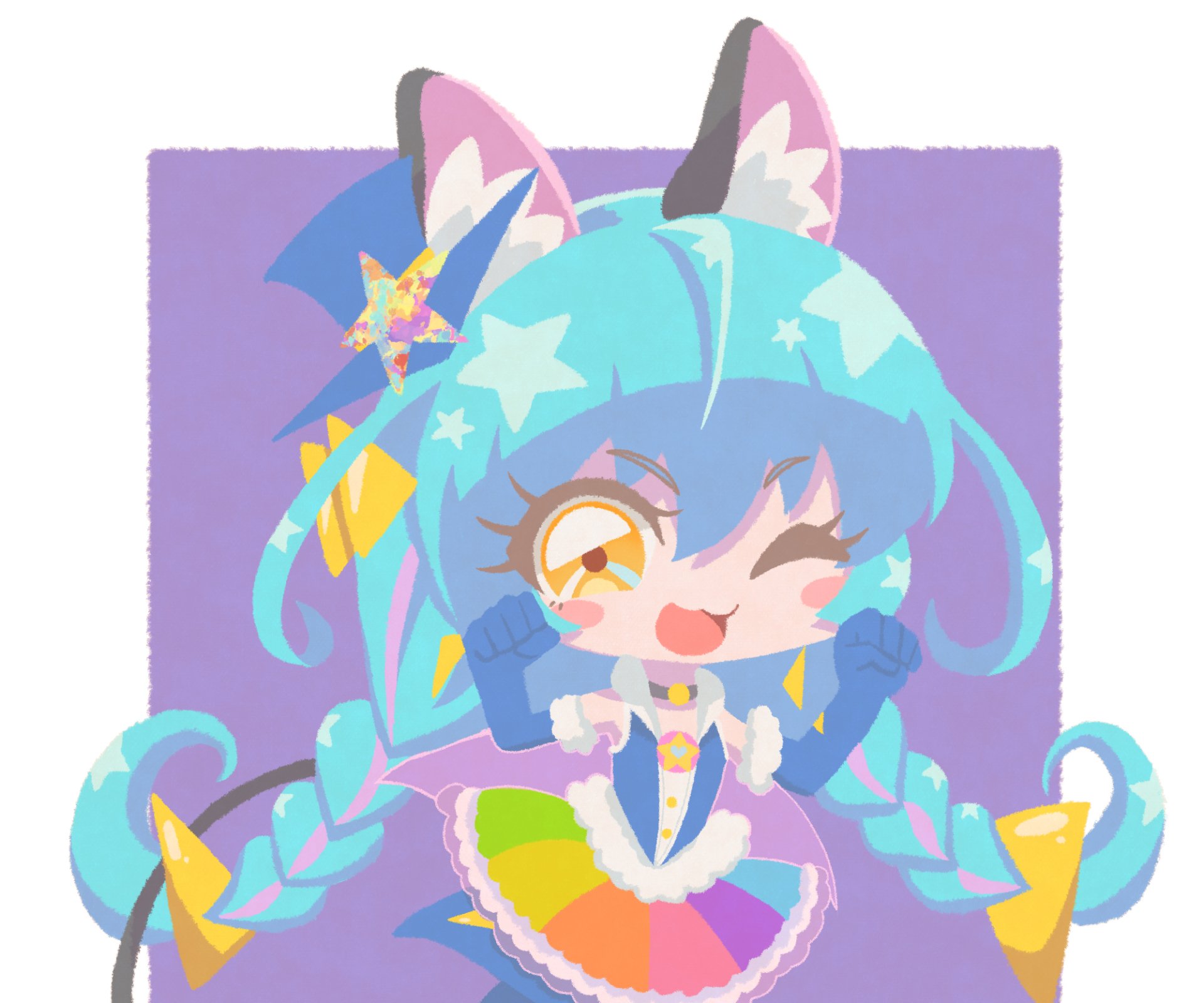 Download Yuni (Precure) Cure Cosmo Anime Star☆Twinkle Precure HD Wallpaper