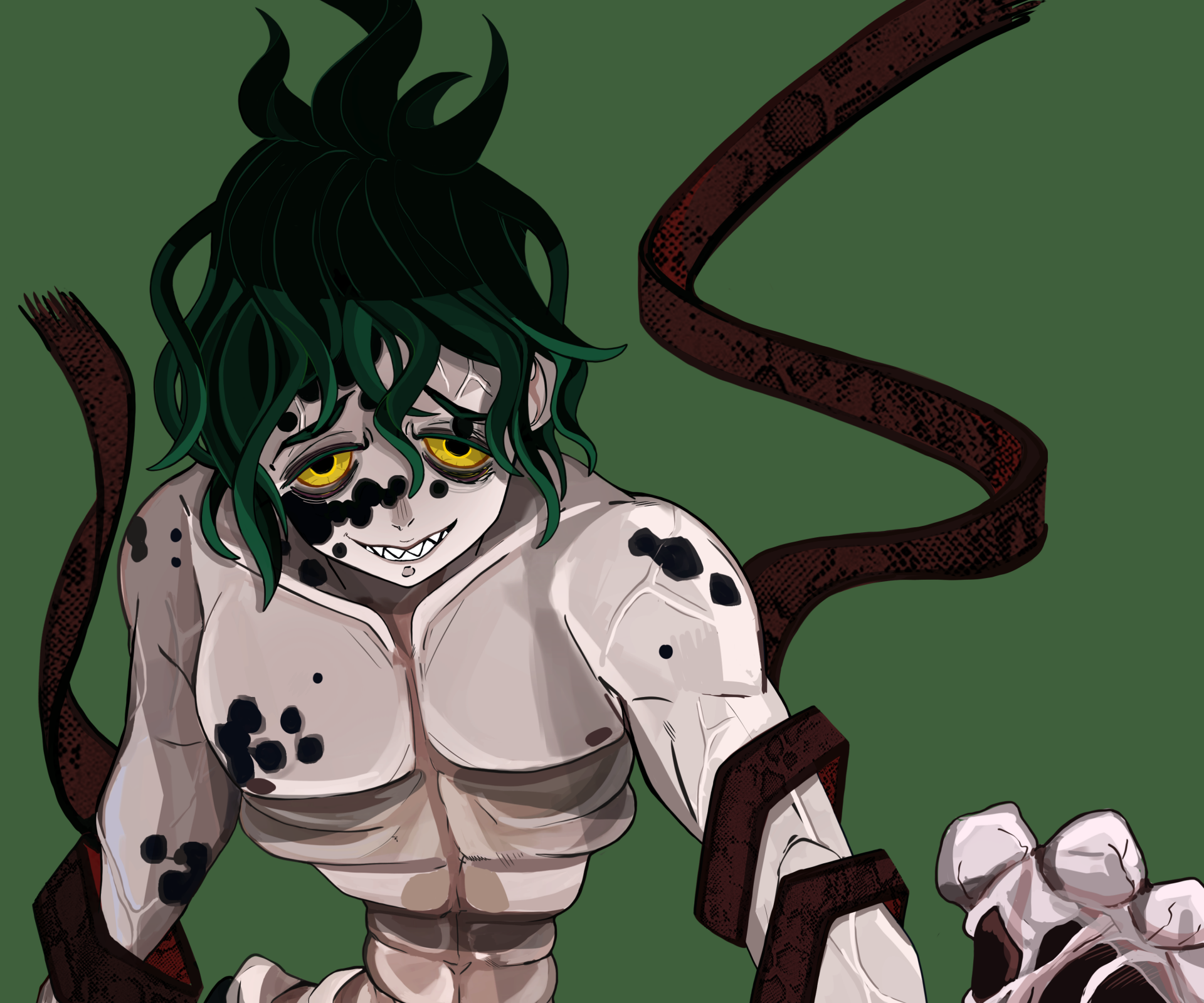 Download Gyutaro (Demon Slayer) Anime Demon Slayer: Kimetsu No Yaiba HD Wallpaper