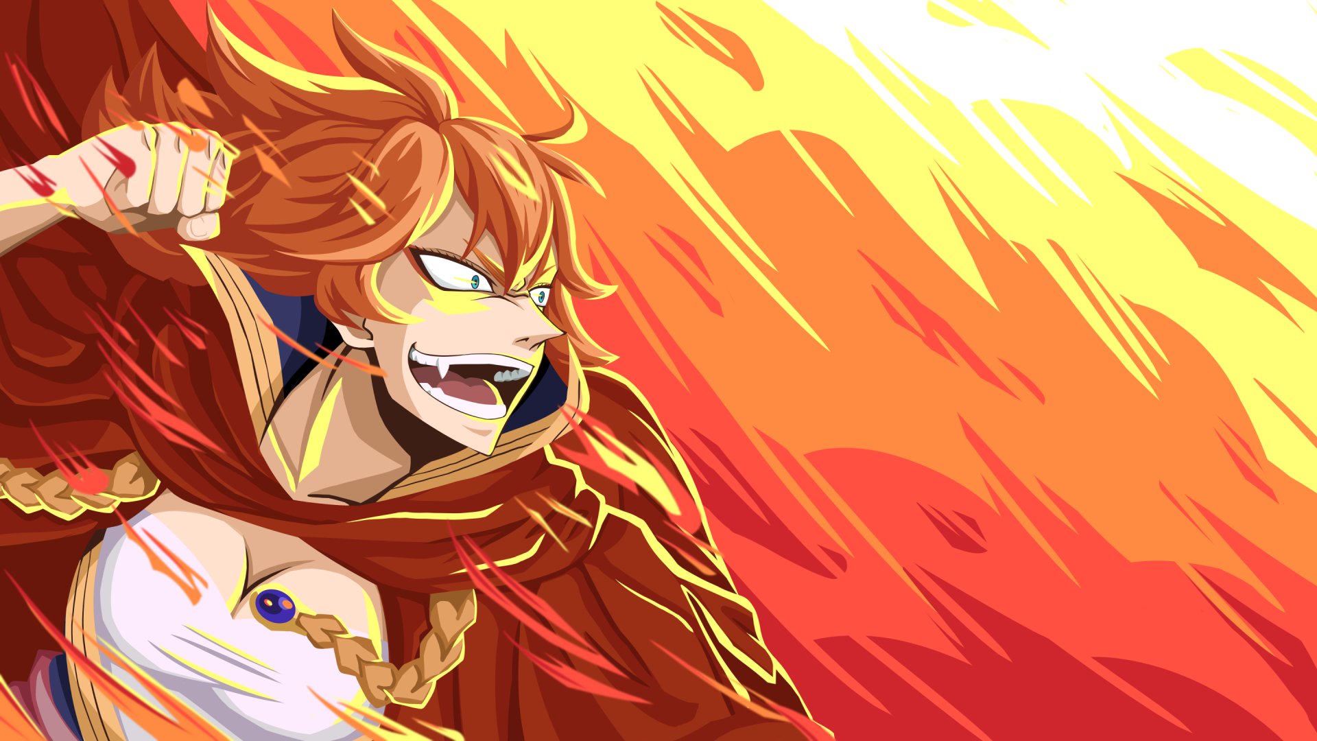 Download Mereoleona Vermillion Anime Black Clover HD Wallpaper by TannyV