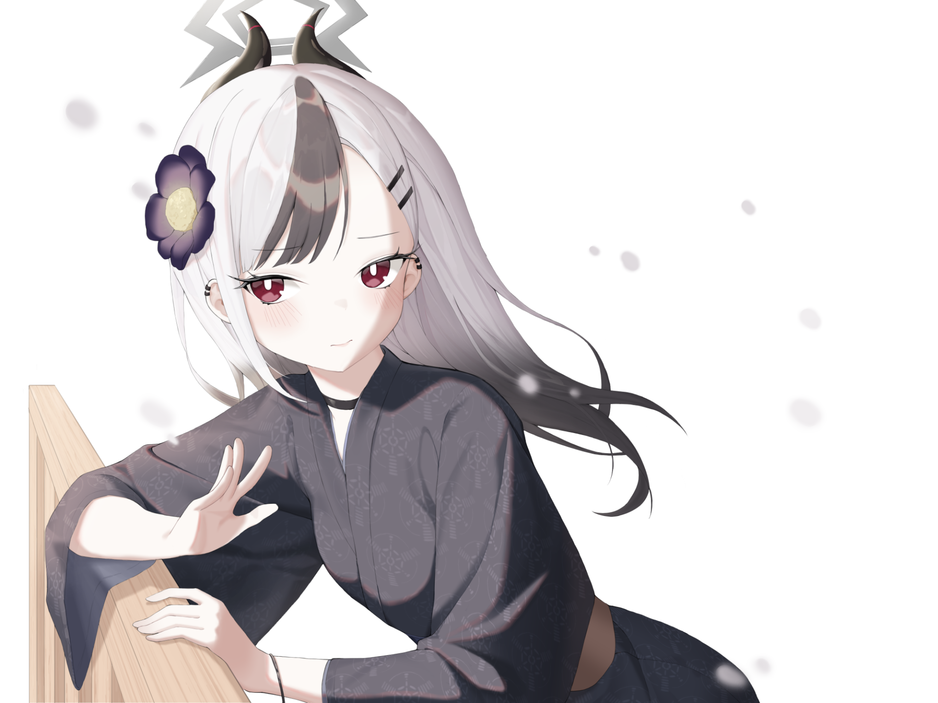 Download Onikata Kayoko Video Game Blue Archive HD Wallpaper