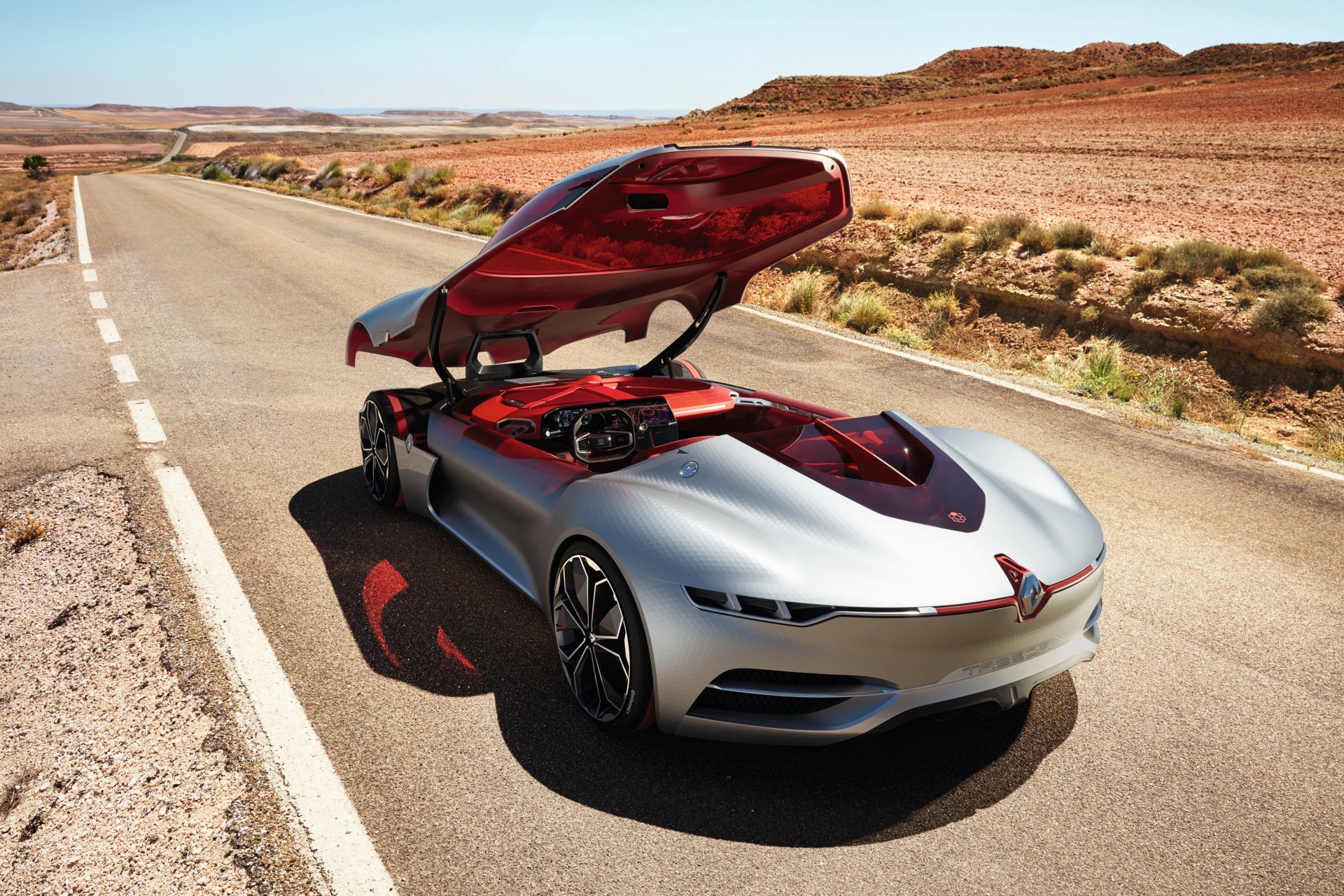 Download Concept Car Vehicle Renault Trezor 4k Ultra HD Wallpaper