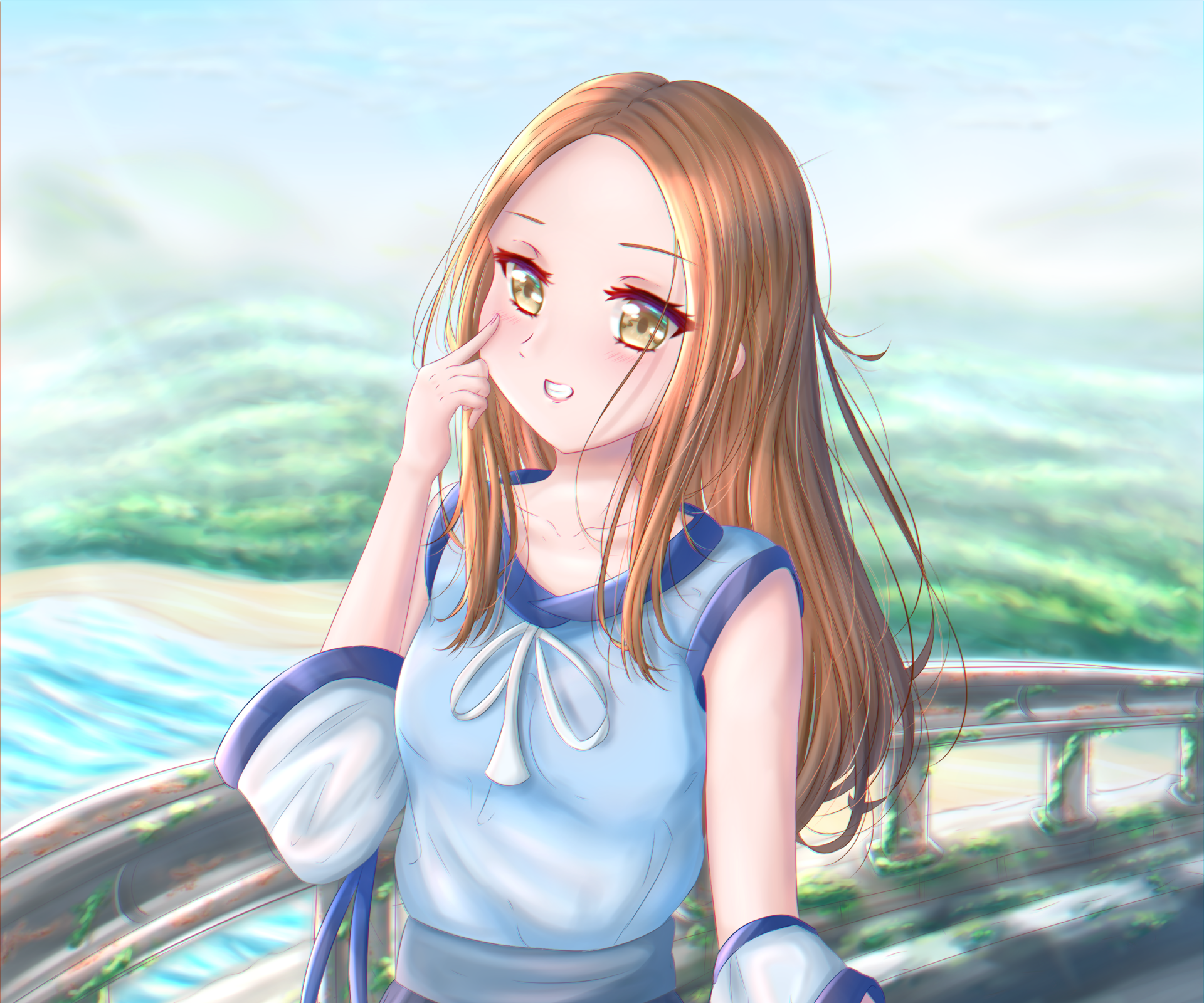 Download Takagi (Karakai Jouzu No Takagi-san) Anime Teasing Master Takagi-san HD Wallpaper by WTZHasuki