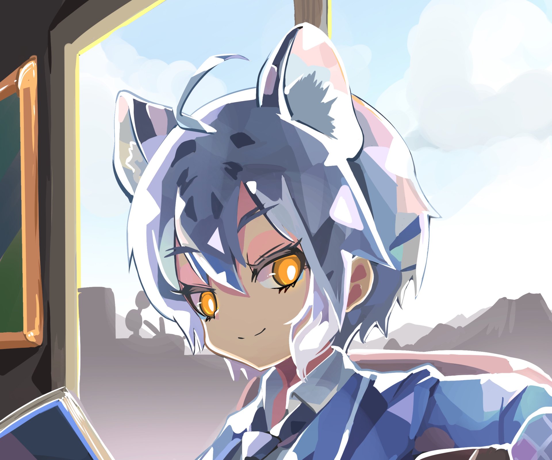 Download Maltese Tiger (Kemono Friends) Anime Kemono Friends HD Wallpaper