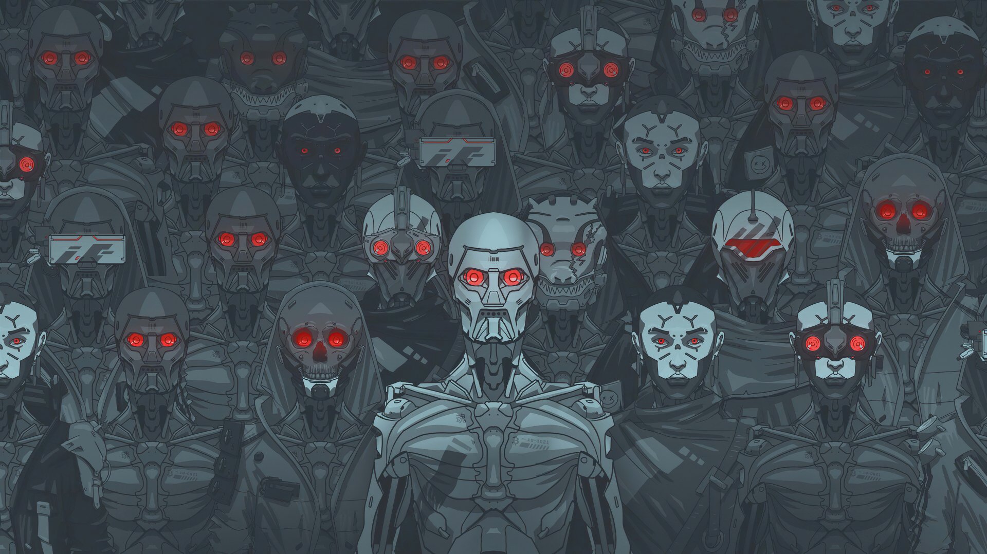 Download Robot Video Game Gaia Project HD Wallpaper by Tomasz Polok