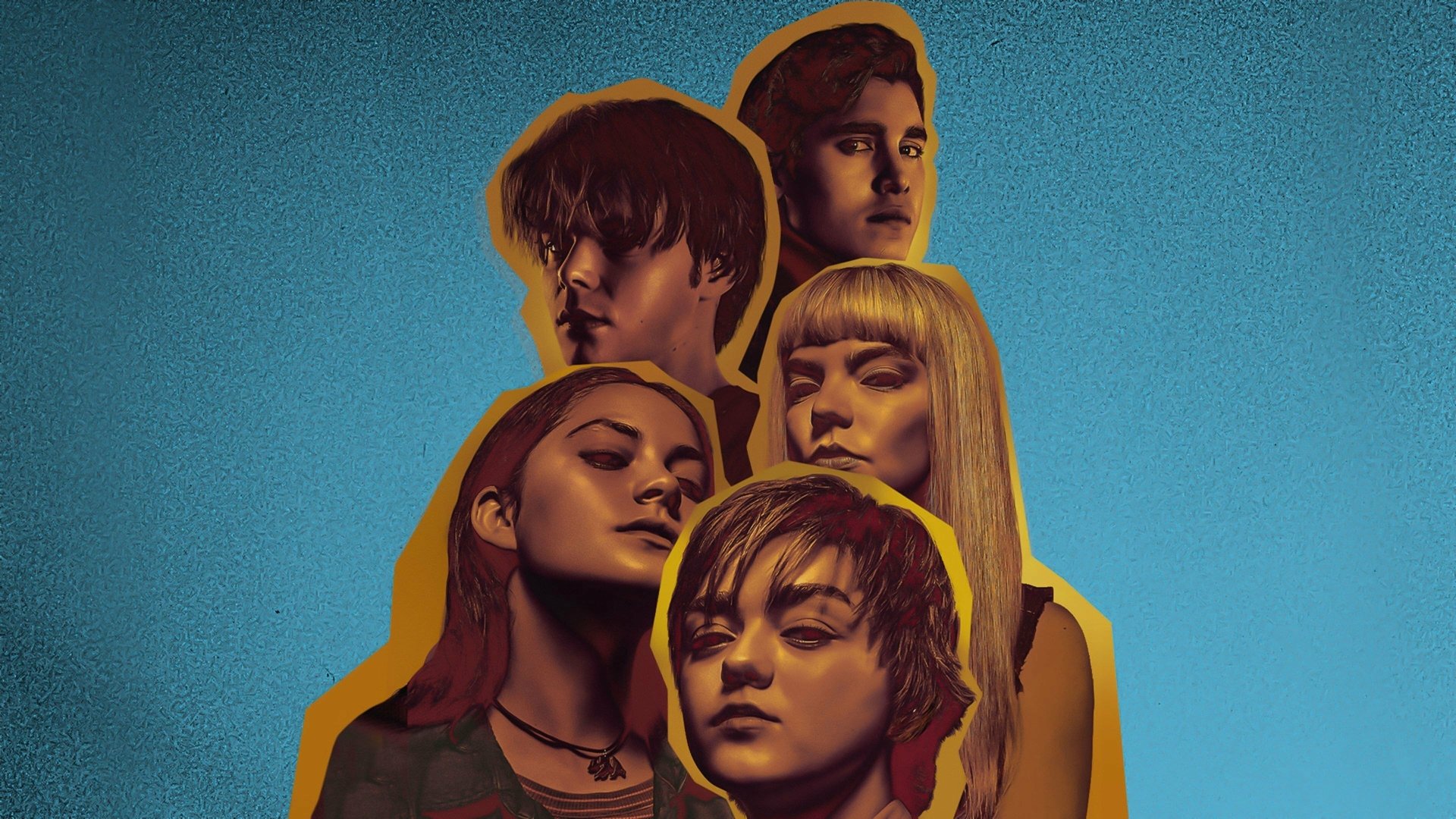 Download Blu Hunt Henry Zaga Charlie Heaton Maisie Williams Anya Taylor-Joy Movie The New Mutants 4k Ultra HD Wallpaper