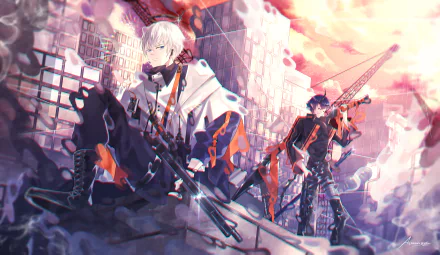 Executor (Arknights) Flamebringer (Arknights) video game Arknights HD Desktop Wallpaper | Background Image