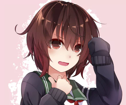 Mutsuki (Kancolle) Anime Kantai Collection HD Desktop Wallpaper | Background Image