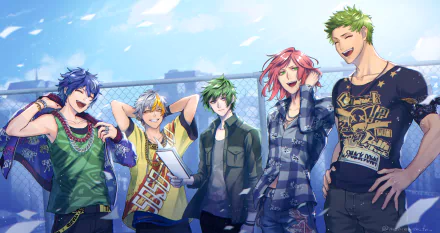 Ran (BlackStar) Mizuki (BlackStar) Lico (BlackStar) Kongou (BlackStar) Heath (BlackStar) video game BlackStar ~Theater Starless~ HD Desktop Wallpaper | Background Image