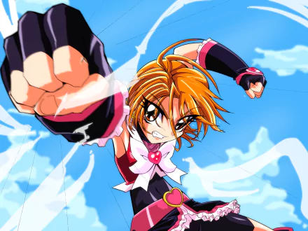 Nagisa Misumi Cure Black Anime Futari wa Pretty Cure HD Desktop Wallpaper | Background Image