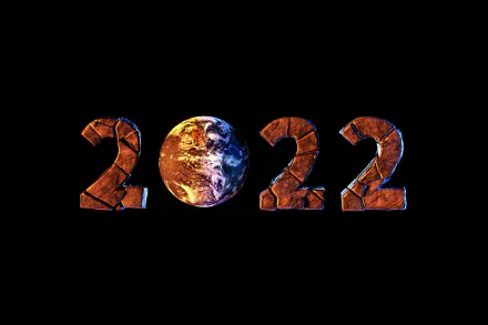 holiday New Year 2022 HD Desktop Wallpaper | Background Image