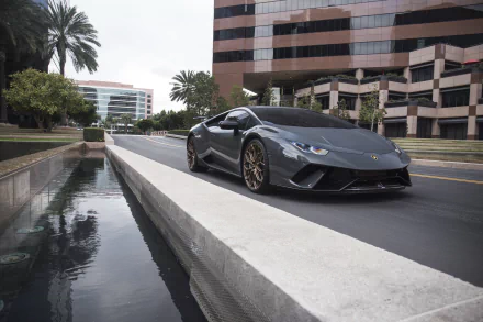 supercar vehicle Lamborghini Huracan Performante HD Desktop Wallpaper | Background Image