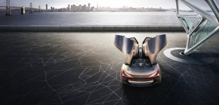 concept car vehicle BMW Vision Next 100 HD Desktop Wallpaper | Background Image
