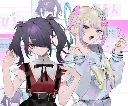 Ame-chan (Needy Girl Overdose) OMGkawaiiAngel-chan video game NEEDY GIRL OVERDOSE HD Desktop Wallpaper | Background Image