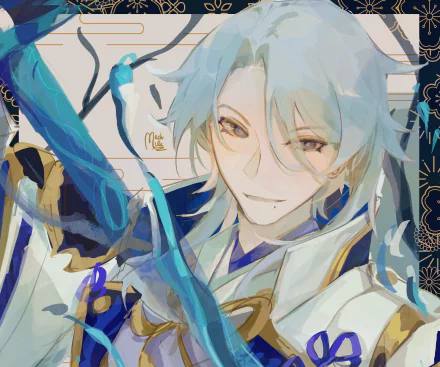 Kamisato Ayato video game Genshin Impact HD Desktop Wallpaper | Background Image