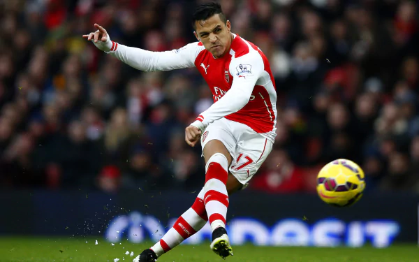 Alexis Sánchez Sports HD Desktop Wallpaper | Background Image