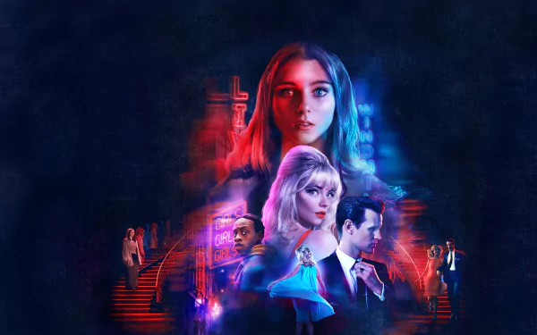 Thomasin McKenzie Matt Smith Anya Taylor-Joy movie Last Night in Soho HD Desktop Wallpaper | Background Image