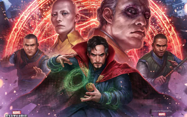 Kaecilius (Doctor Strange) Wong (Marvel Comics) Doctor Strange video game Marvel: Future Fight HD Desktop Wallpaper | Background Image