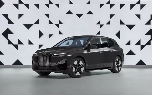 SUV vehicle BMW iX Flow HD Desktop Wallpaper | Background Image