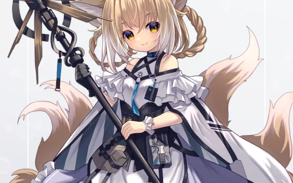 Suzuran (Arknights) video game Arknights HD Desktop Wallpaper | Background Image