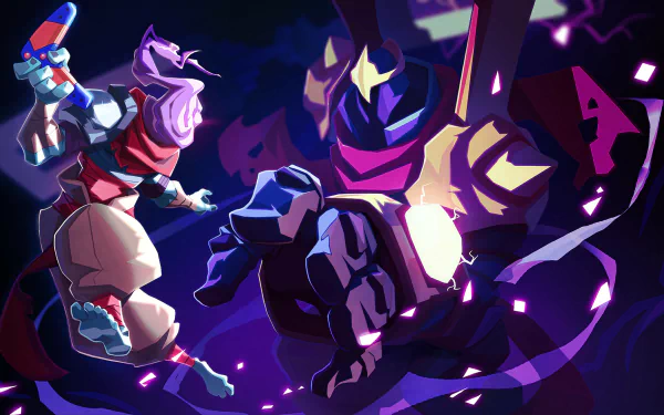 HD wallpaper of Dead Cells video game with vibrant character artwork for desktop background.