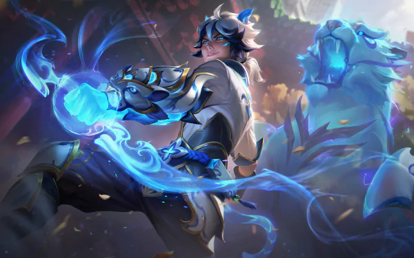  Porcelain Protector Ezreal