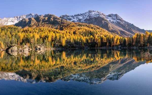 Earth Reflection Nature Switzerland Lake HD Wallpaper | Background Image