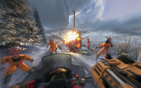 Video Game Serious Sam: Siberian Mayhem HD Wallpaper | Background Image