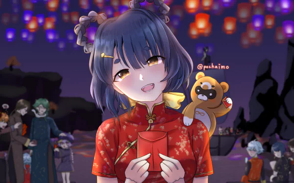 Xiangling (Genshin Impact) video game Genshin Impact HD Desktop Wallpaper | Background Image