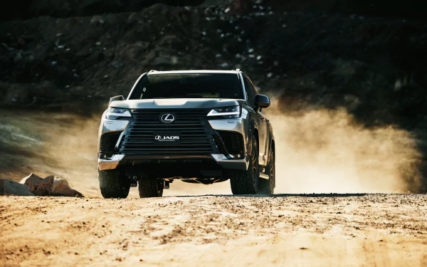 SUV vehicle Lexus LX 600 HD Desktop Wallpaper | Background Image