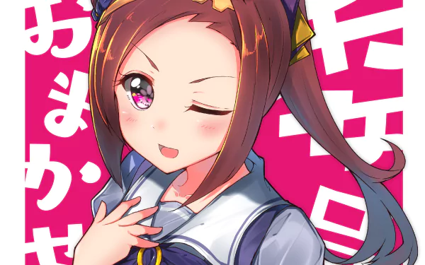 Sakura Bakushin O Anime Uma Musume: Pretty Derby HD Desktop Wallpaper | Background Image