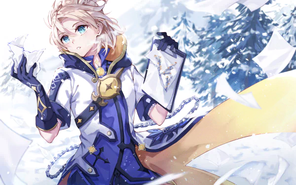 Albedo (Genshin Impact) video game Genshin Impact HD Desktop Wallpaper | Background Image