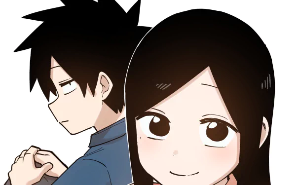 Touko Sakurai Souta Kazama Anime My Senpai is Annoying HD Desktop Wallpaper | Background Image