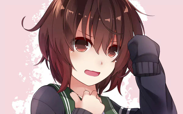 Mutsuki (Kancolle) Anime Kantai Collection HD Desktop Wallpaper | Background Image