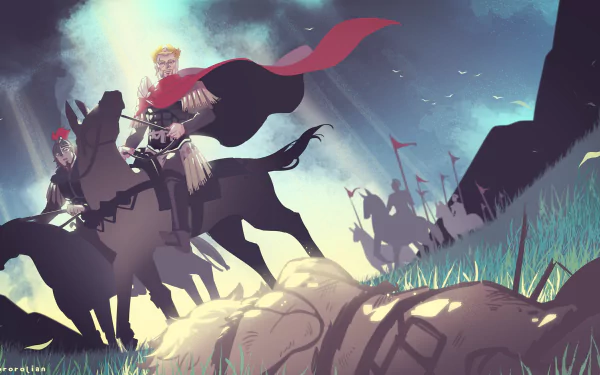 Thorfinn (Vinland Saga) Askeladd (Vinland Saga) Bjorn (Vinland Saga) Anime Vinland Saga HD Desktop Wallpaper | Background Image