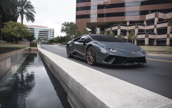 supercar vehicle Lamborghini Huracan Performante HD Desktop Wallpaper | Background Image
