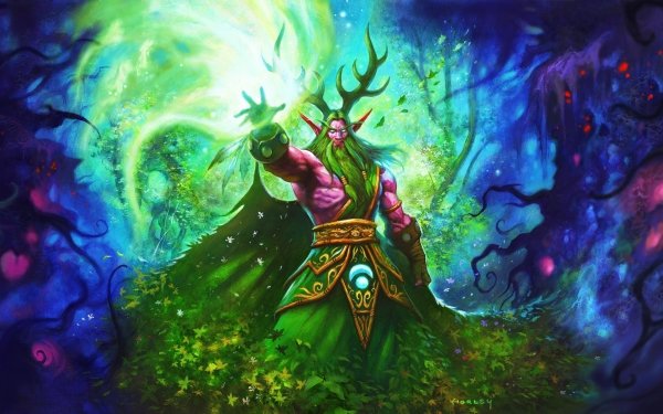 Video Game World Of Warcraft Warcraft Malfurion Stormrage HD Wallpaper | Background Image