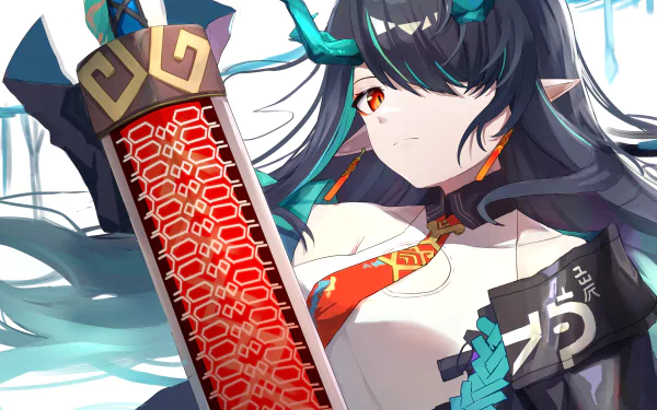 Dusk (Arknights) video game Arknights HD Desktop Wallpaper | Background Image